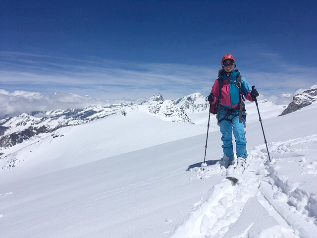 skitouring na Dufourspitze